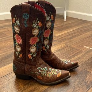 Embroiled Cowgirl Boots by Macie Bean